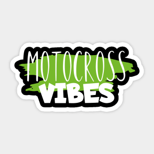 Motocross vibes Sticker